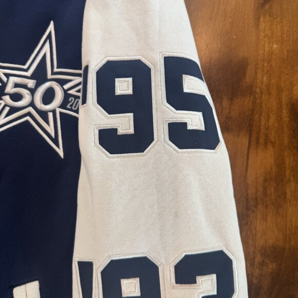 NFL Dallas Cowboys 5X Super Bowl Champions Varsity Jacket Size Small - Picture 4 of 16